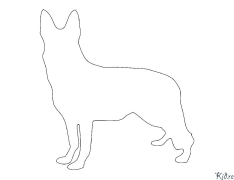 german shepherd Coloring Pages To Print